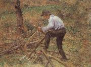 Camille Pissarro, The Woodcutter